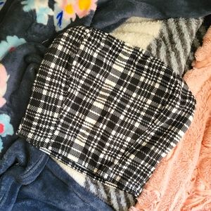 Charlotte Russe Checkered Tube Top